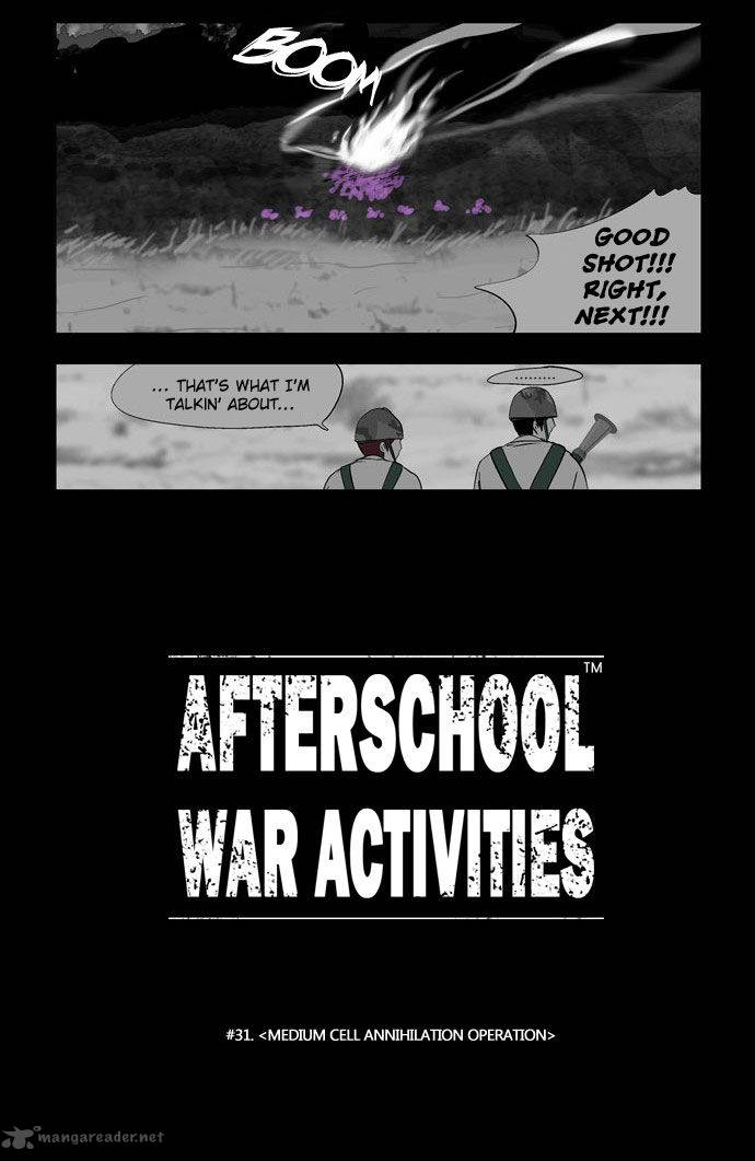 Afterschool Military Activity 31 10