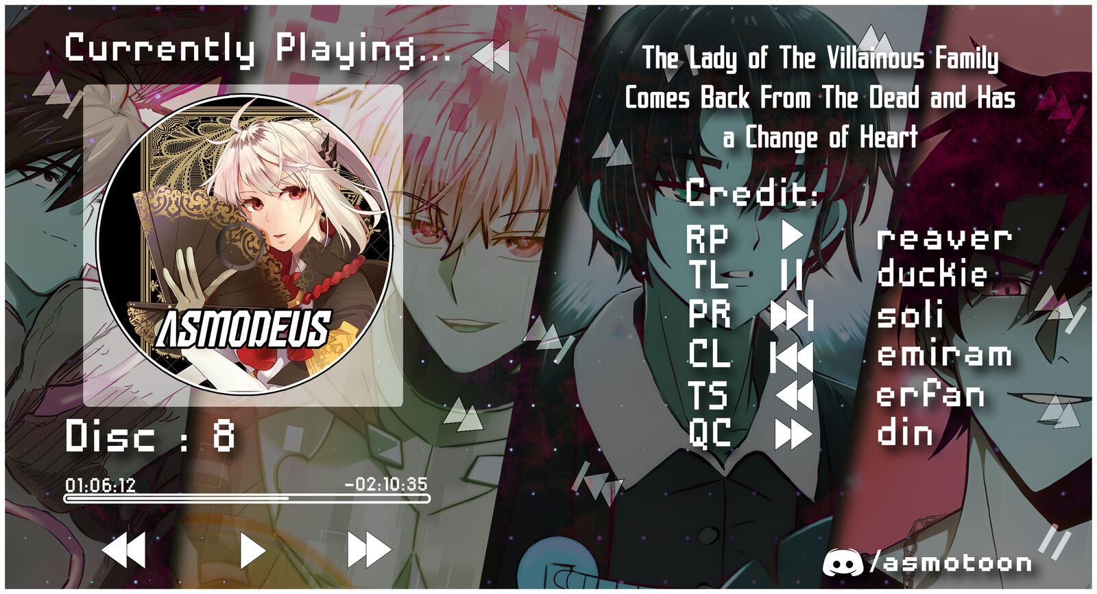 Akuyaku Ikka No Okugata Shi Ni Modori Shite Kokoro Wo Irekaeru 8 1