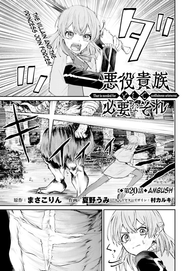 Akuyaku Kizoku To Shite Hitsuyou Na Sore 20 4