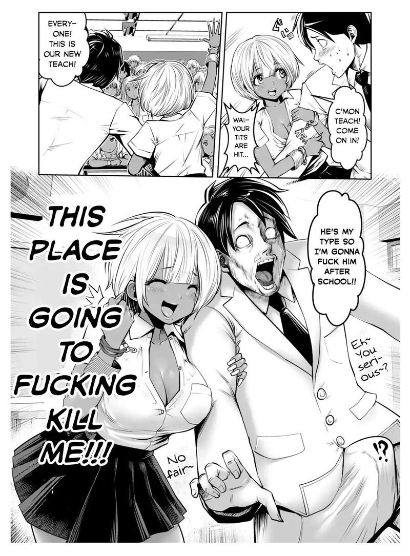Black Gakkou Ni Tsutomete Shimatta Sensei 1 4