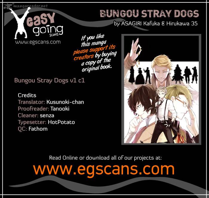 Bungou Stray Dogs 1 1