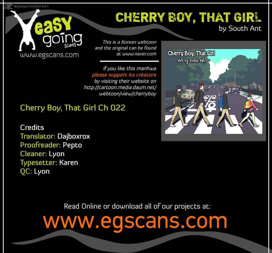 Cherry Boy That Girl 22 27