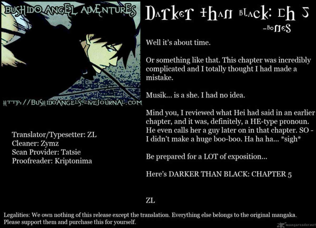Darker Than Black 5 1