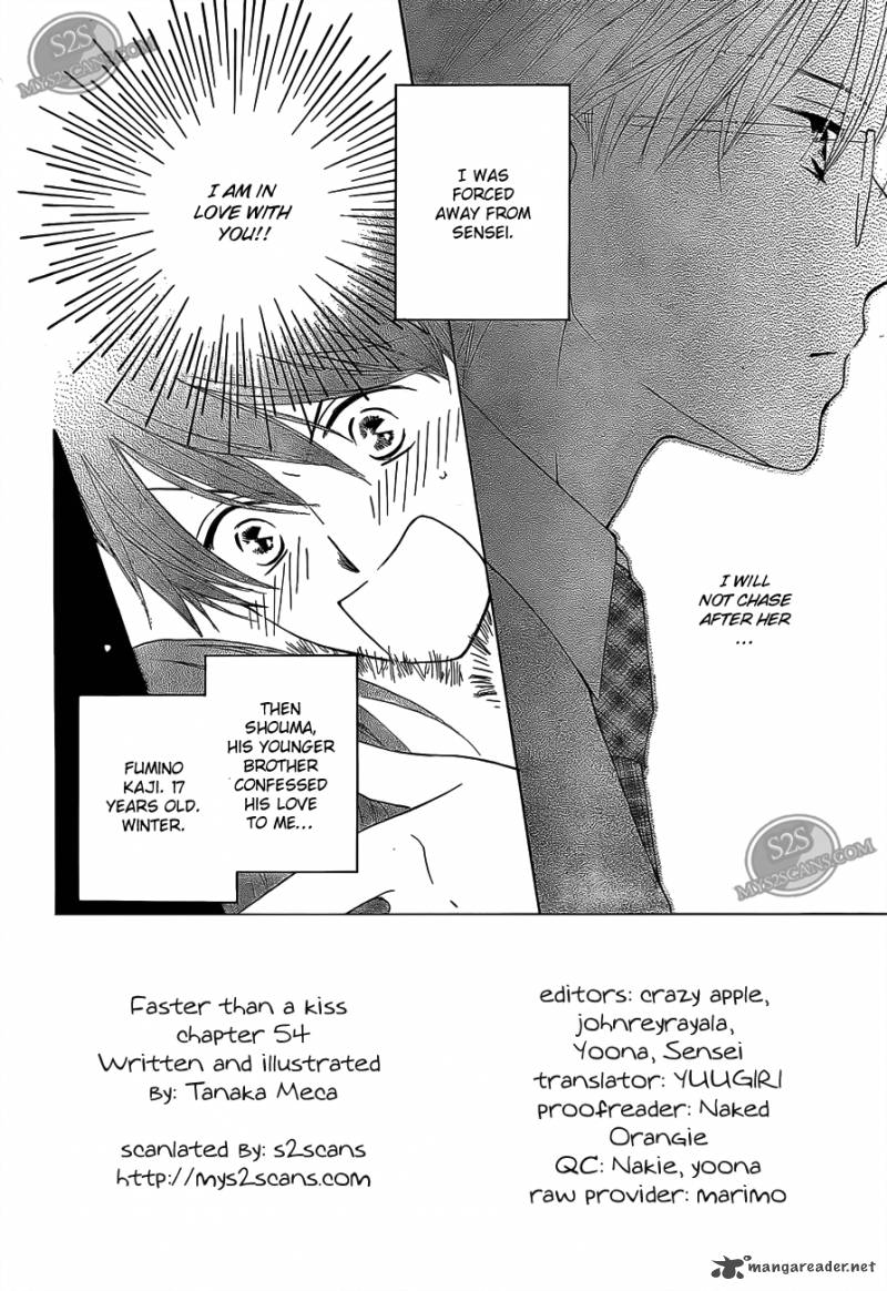 Faster Than A Kiss 54 3