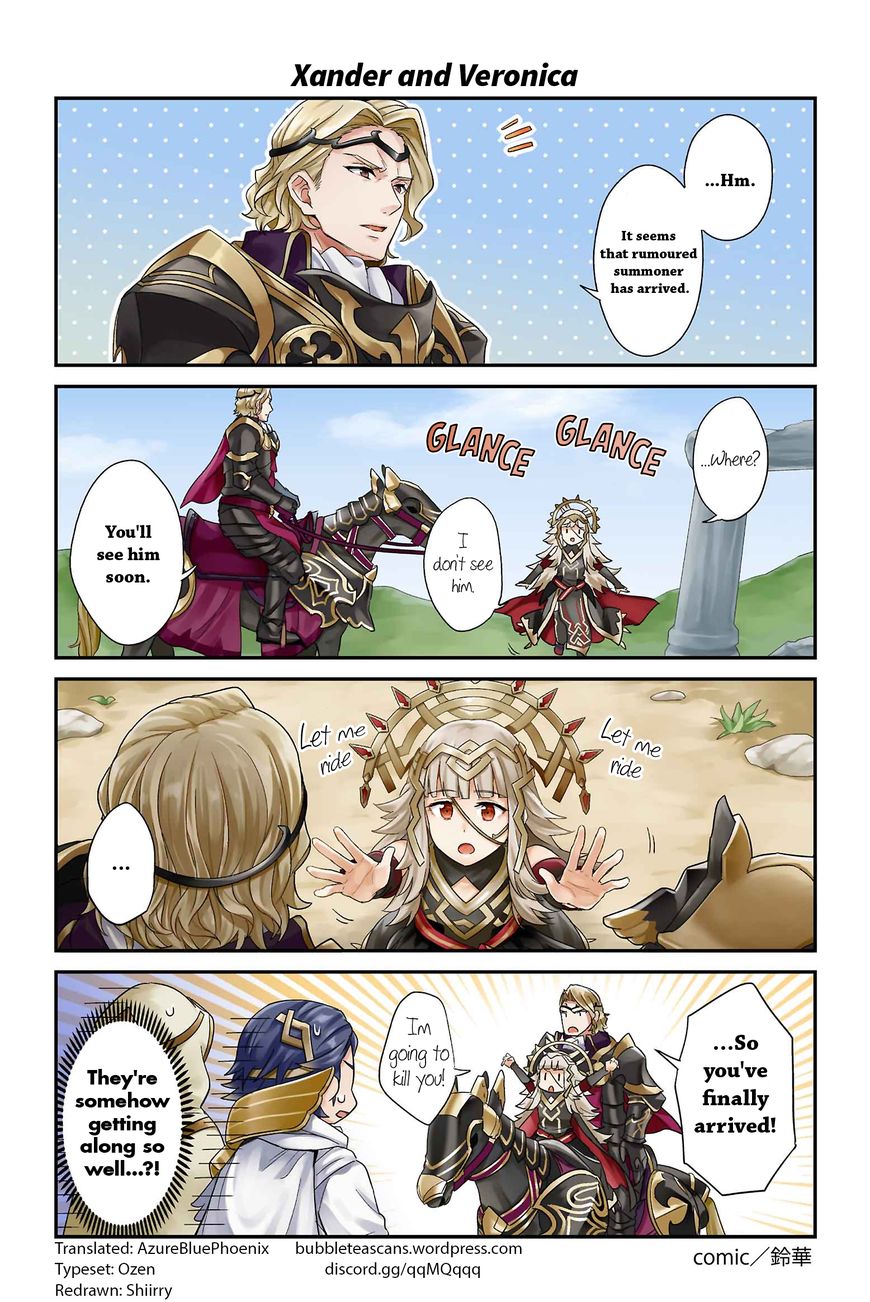 Fire Emblem Heroes Daily Lives Of The Heroes 4 1