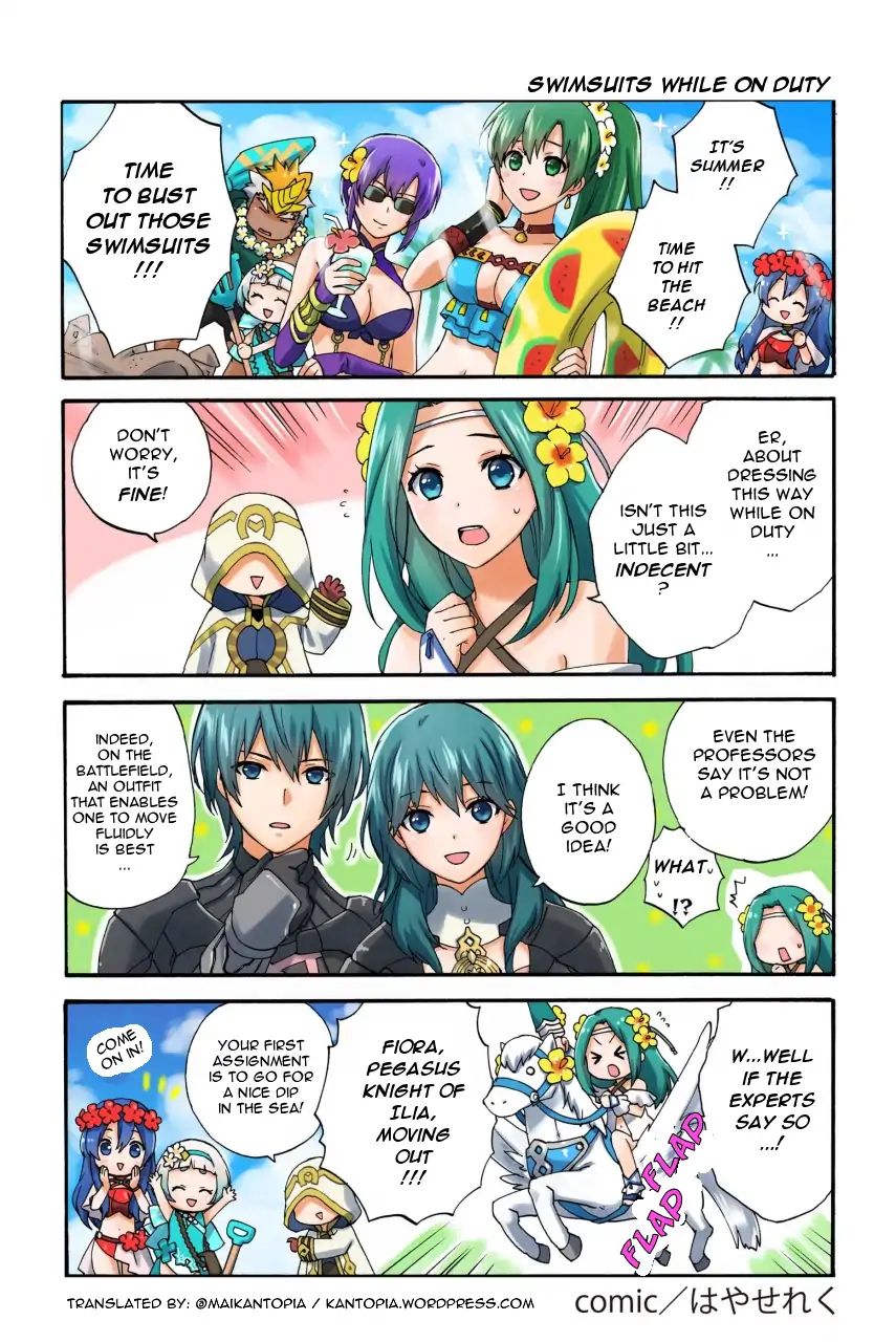 Fire Emblem Heroes Daily Lives Of The Heroes 94 1