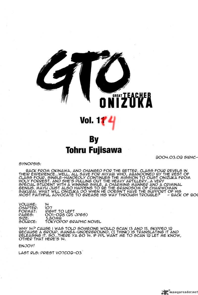 Great Teacher Onizuka 107 2