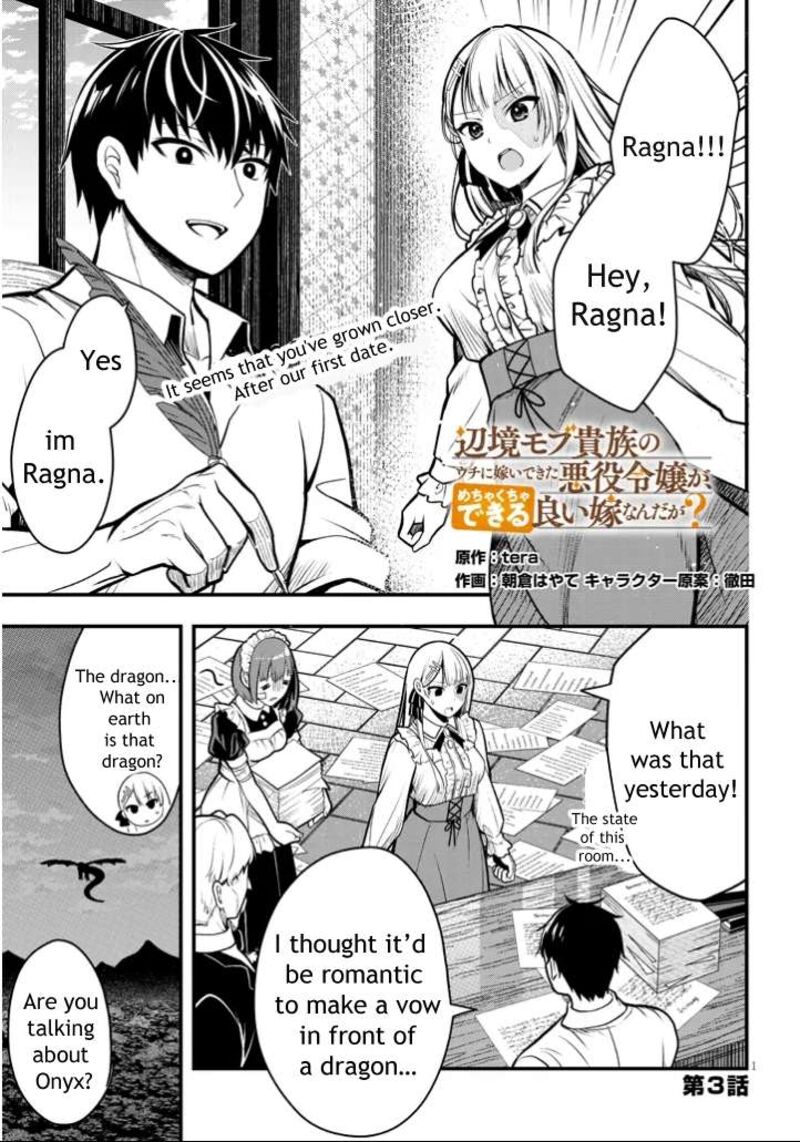 Henkyo Mob Kizoku No Uchi Ni Totsuidekita Akuyaku Reijo Ga Mechakucha Dekiru Yoi Yome Nanda Ga 3 1