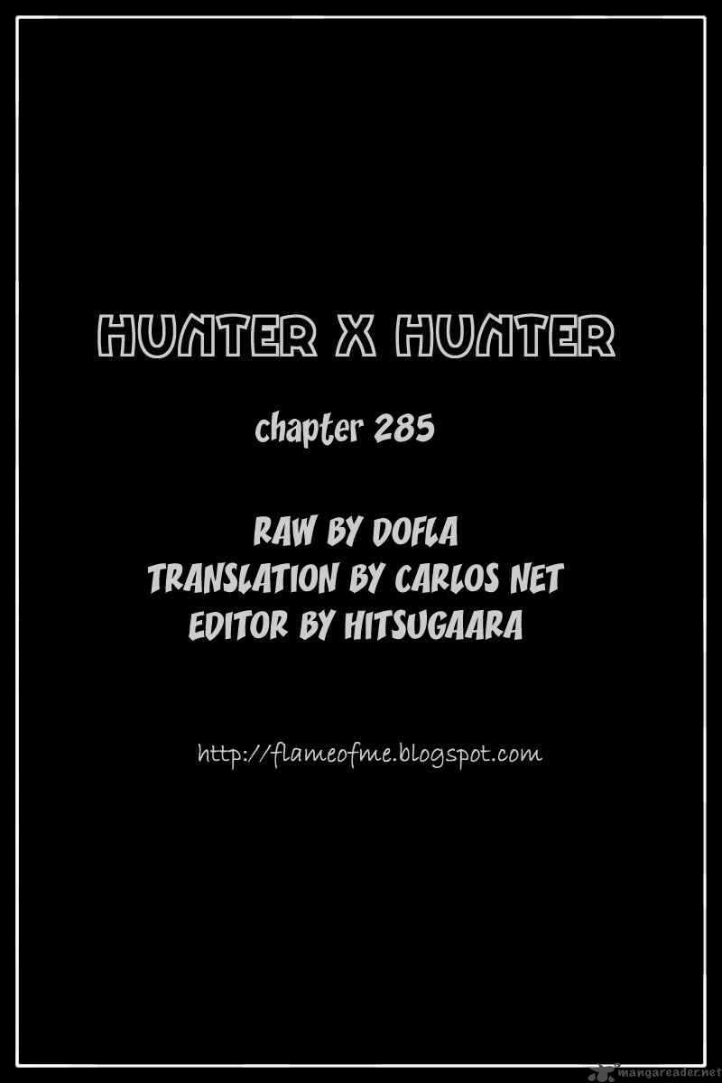 Hunter X Hunter 285 16