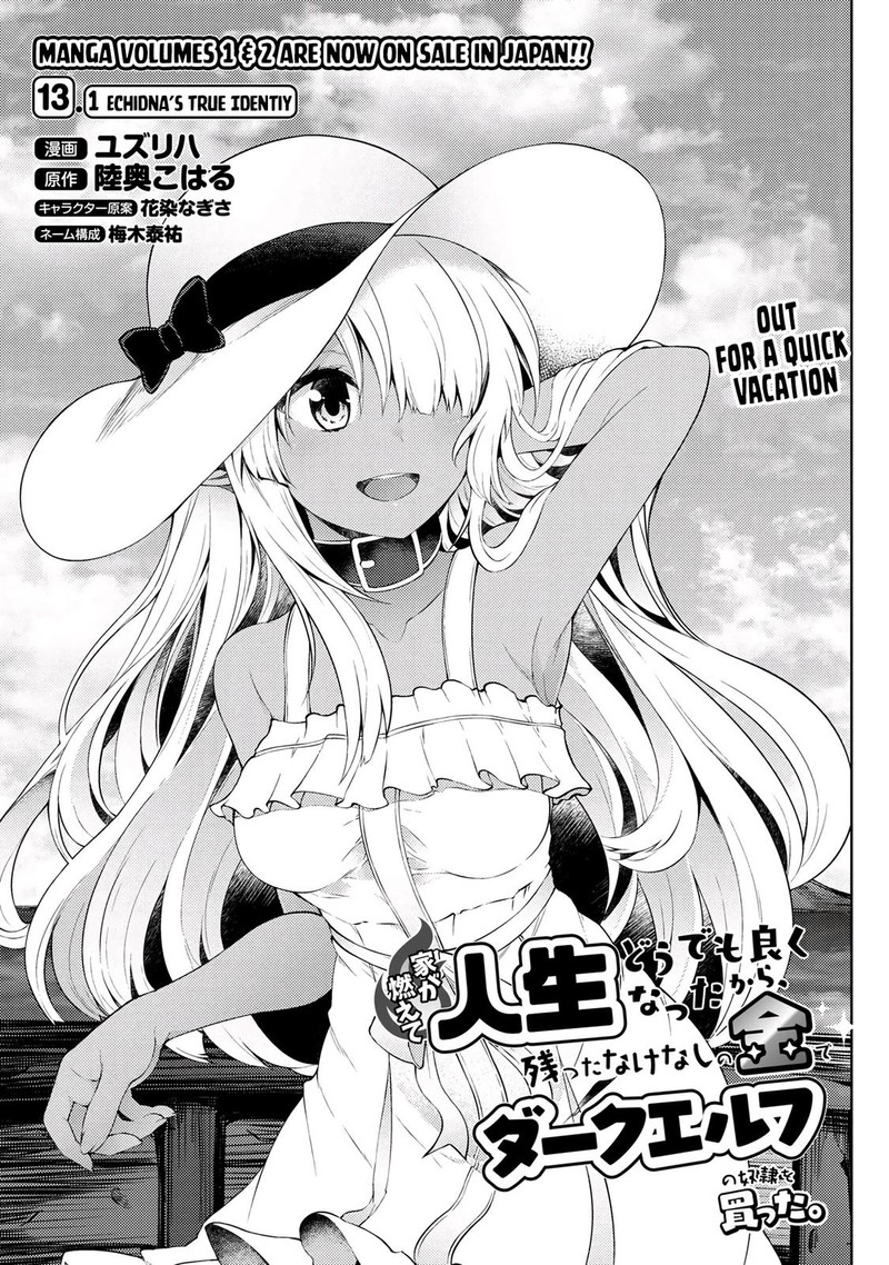 Ie Ga Moete Jinsei Dou Demo Yoku Natta Kara Nokotta Nakenashi No Kin De Dark Elf No Dorei O Katta 13a 1