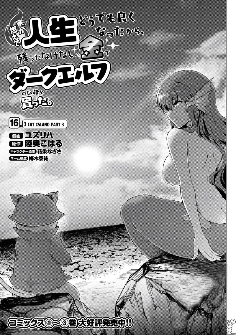 Ie Ga Moete Jinsei Dou Demo Yoku Natta Kara Nokotta Nakenashi No Kin De Dark Elf No Dorei O Katta 16a 1