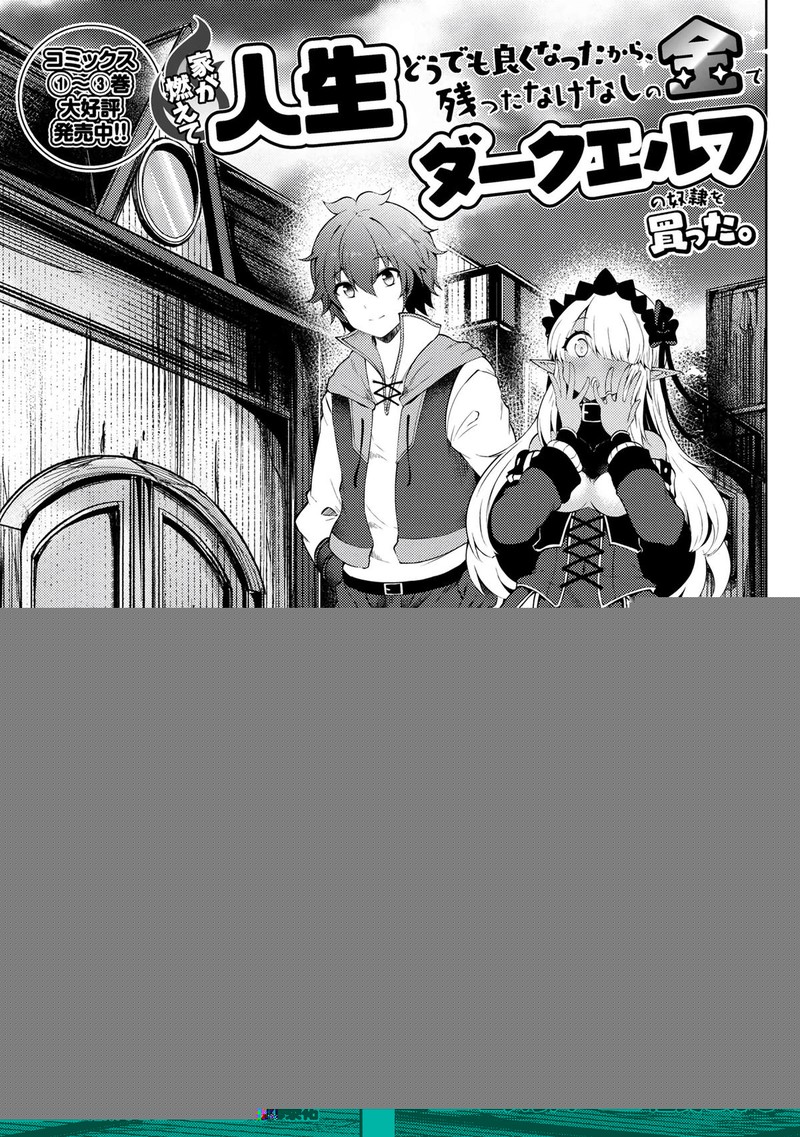 Ie Ga Moete Jinsei Dou Demo Yoku Natta Kara Nokotta Nakenashi No Kin De Dark Elf No Dorei O Katta 17a 1