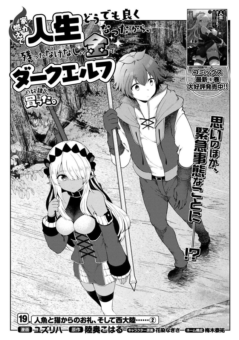 Ie Ga Moete Jinsei Dou Demo Yoku Natta Kara Nokotta Nakenashi No Kin De Dark Elf No Dorei O Katta 19a 1