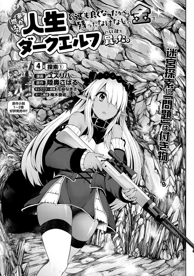Ie Ga Moete Jinsei Dou Demo Yoku Natta Kara Nokotta Nakenashi No Kin De Dark Elf No Dorei O Katta 4a 2