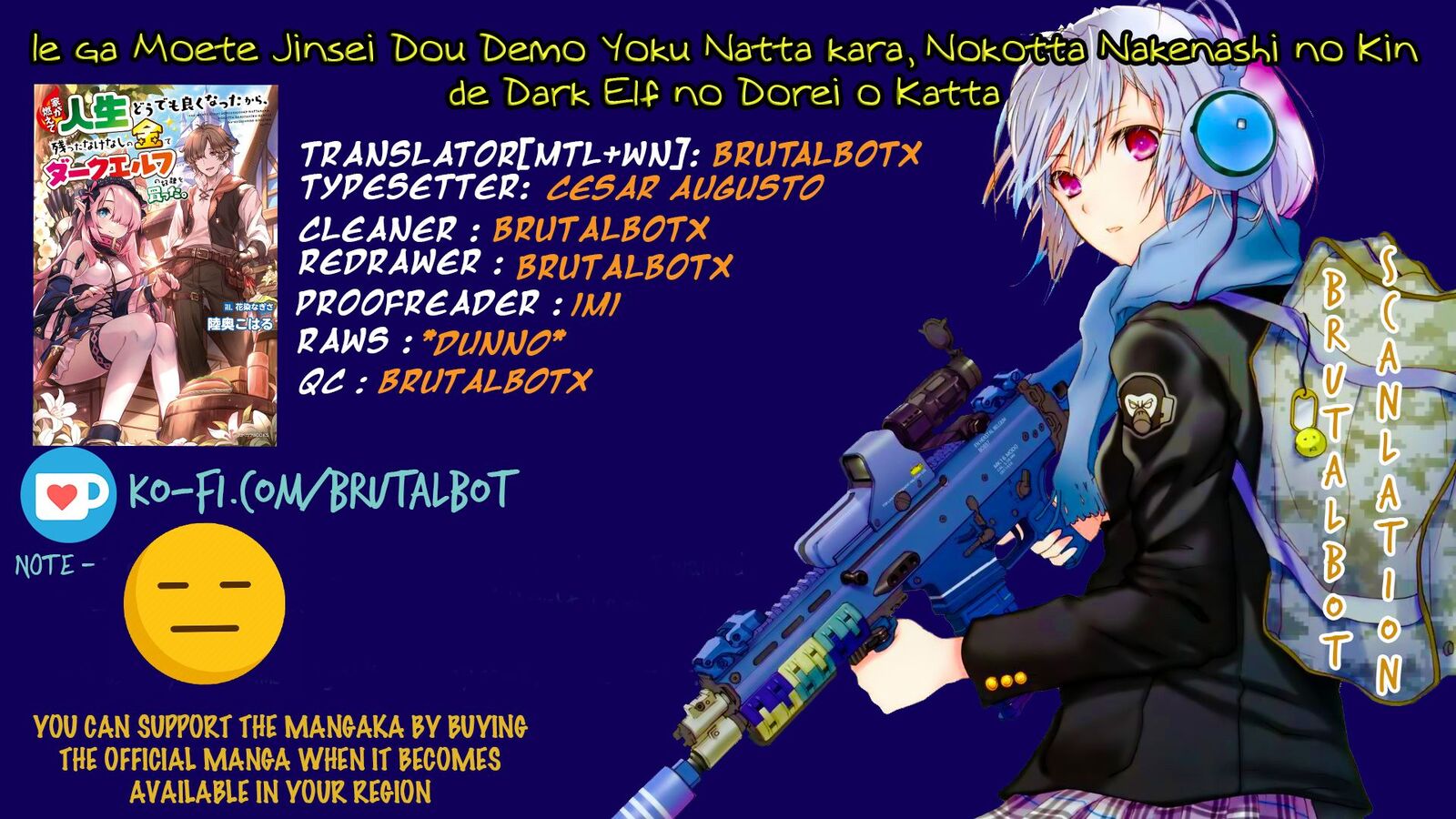 Ie Ga Moete Jinsei Dou Demo Yoku Natta Kara Nokotta Nakenashi No Kin De Dark Elf No Dorei O Katta 4b 1