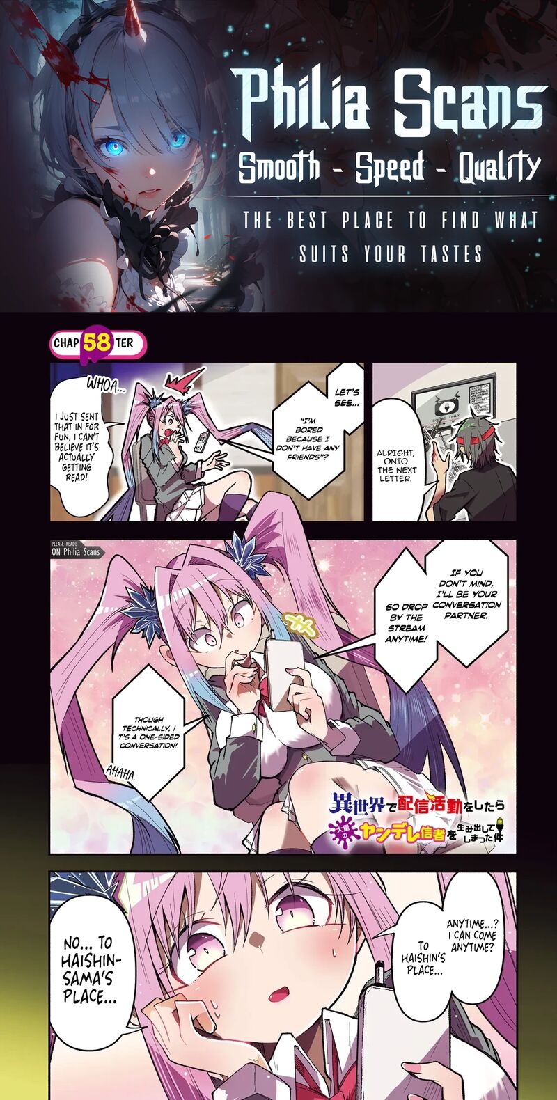 Isekai De Haishin Katsudou Wo Shitara Tairyou No Yandere Shinja Wo Umidashite Shimatta Ken 58a 1