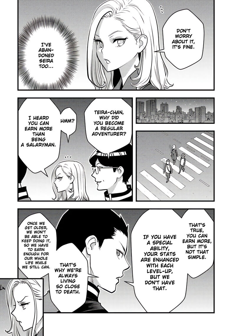 Isekai Kaeri No Yuusha Wa Dungeon Ga Shutsugen Shita Genjitsu Sekai De Influencer Natte Kane Wo Kasegimasu 16 17