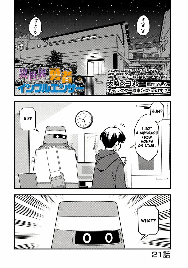 Isekai Kaeri No Yuusha Wa Dungeon Ga Shutsugen Shita Genjitsu Sekai De Influencer Natte Kane Wo Kasegimasu 21 3