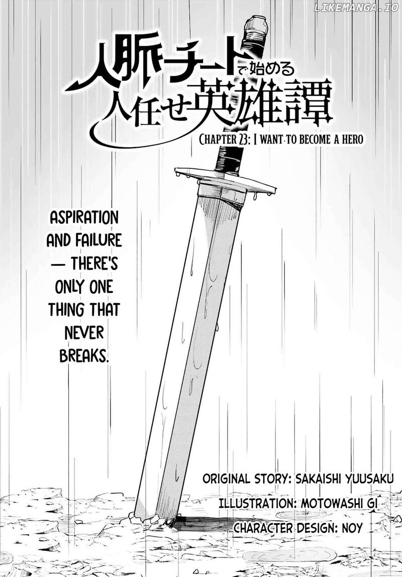 Jinmyaku Cheat De Hajimeru Hitomakase Eiyuutan 23 3