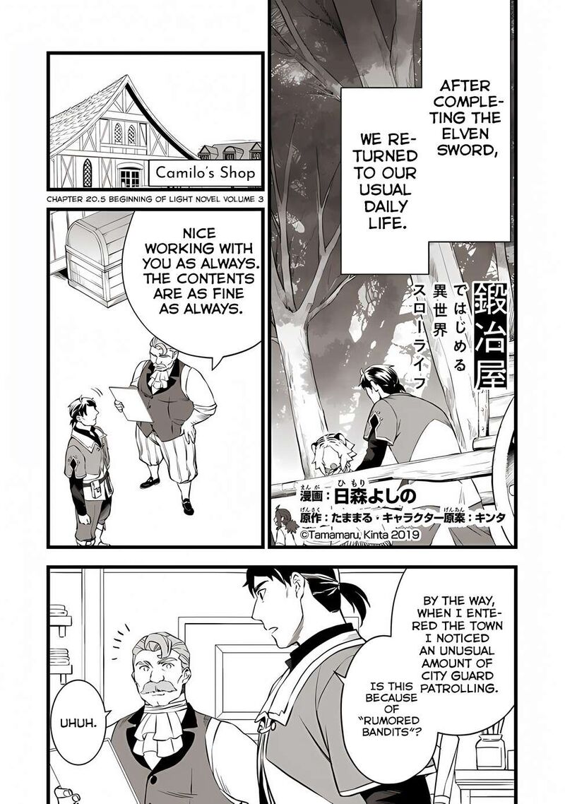 Kajiya De Hajimeru Isekai Slow Life 20e 1