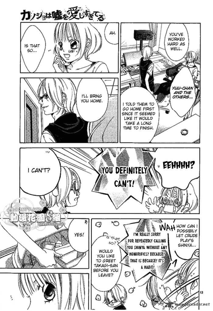 Kanojo Wa Uso Wo Aishisugiteru 9 14
