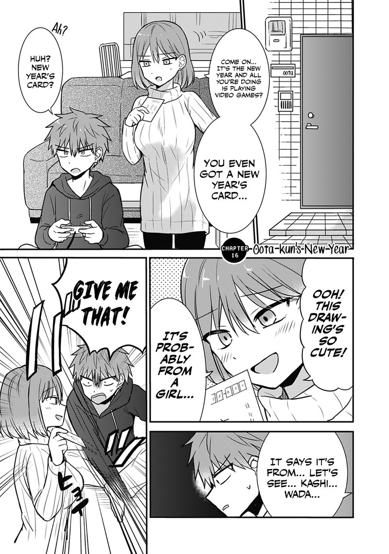 Kao Ni Denai Kashiwada San To Kao Ni Deru Ota Kun 16 1