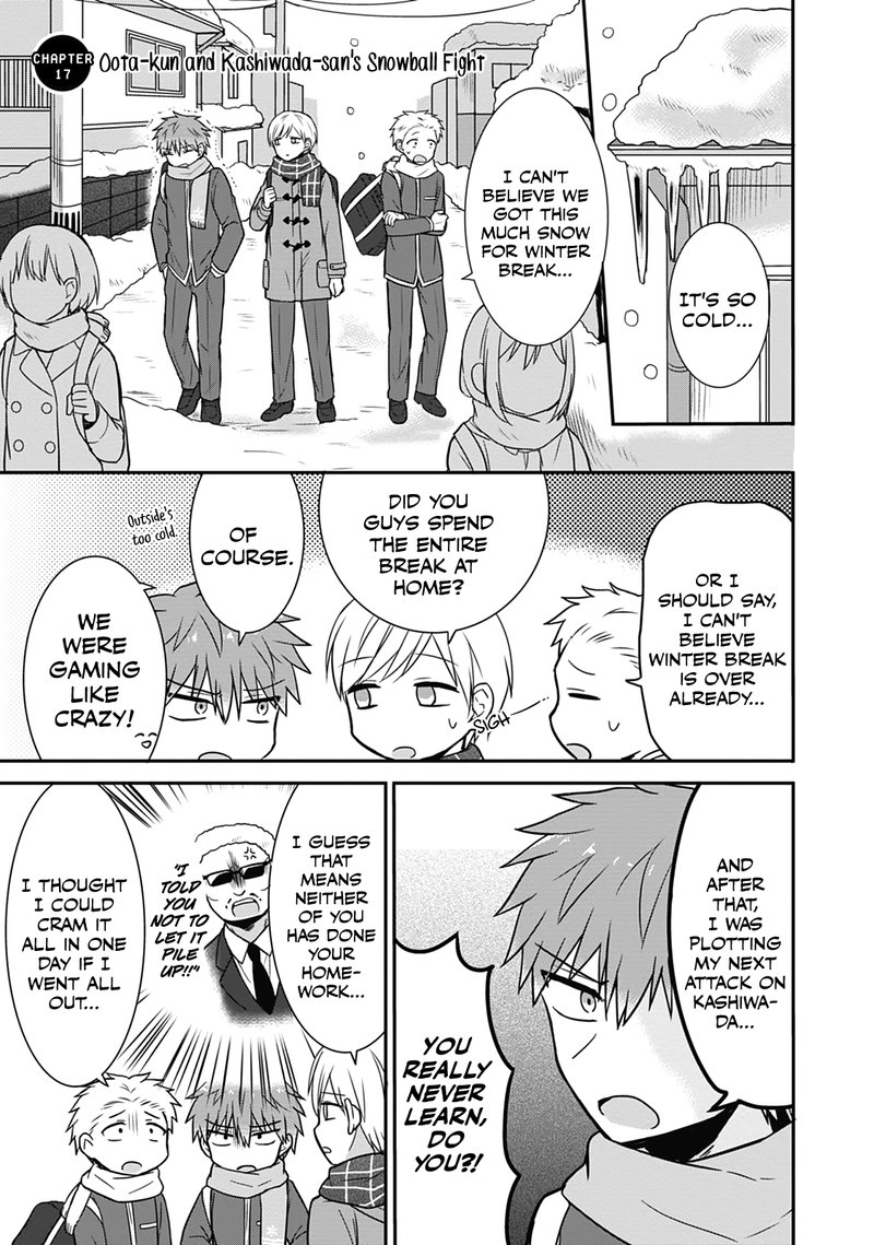 Kao Ni Denai Kashiwada San To Kao Ni Deru Ota Kun 17 1