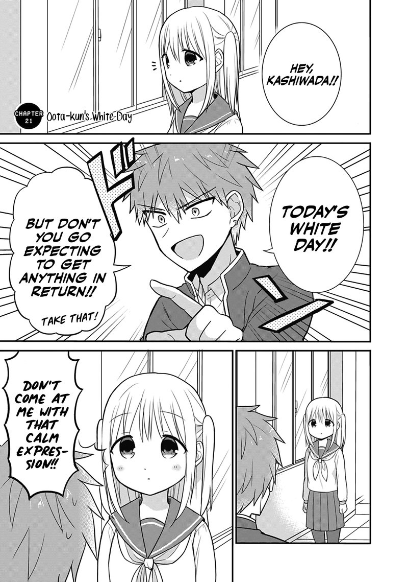 Kao Ni Denai Kashiwada San To Kao Ni Deru Ota Kun 21 1