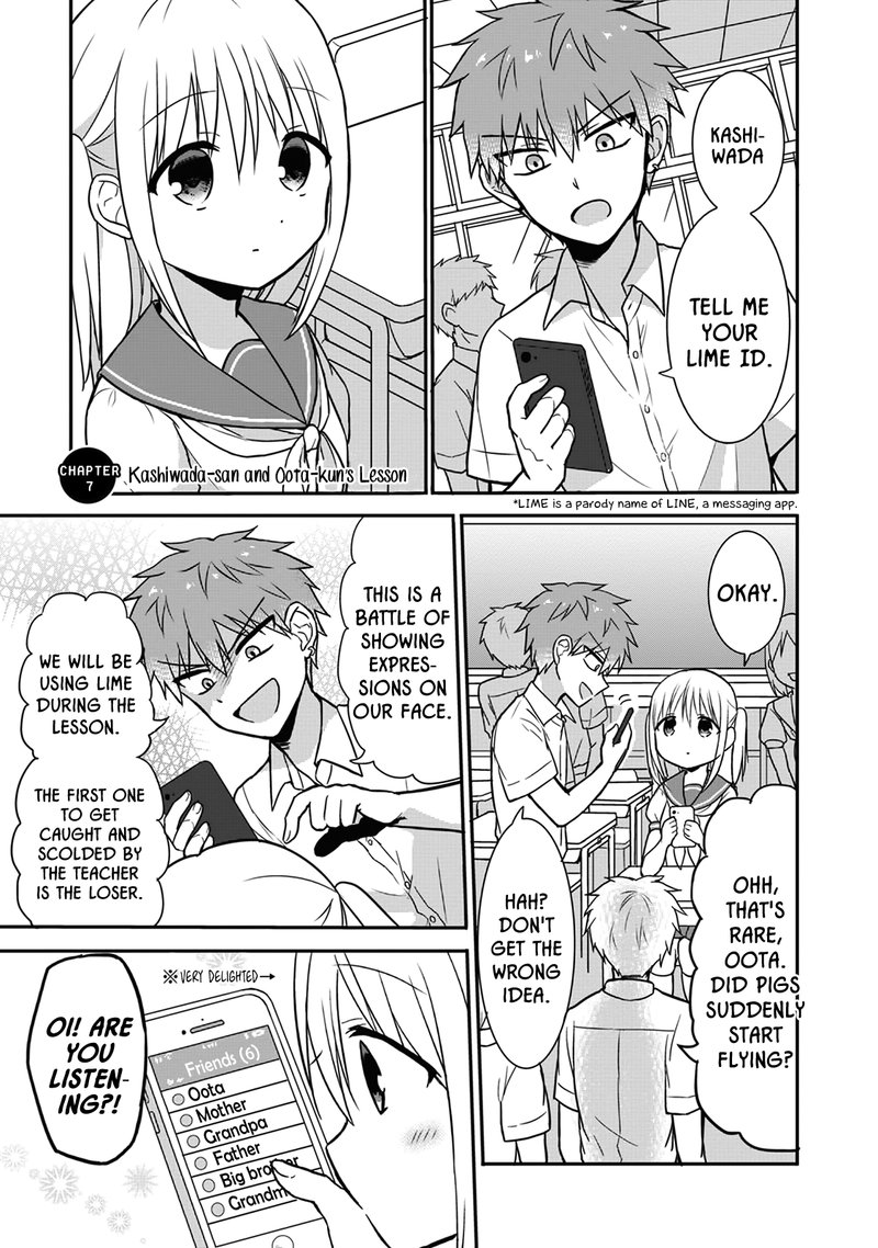 Kao Ni Denai Kashiwada San To Kao Ni Deru Ota Kun 7 1
