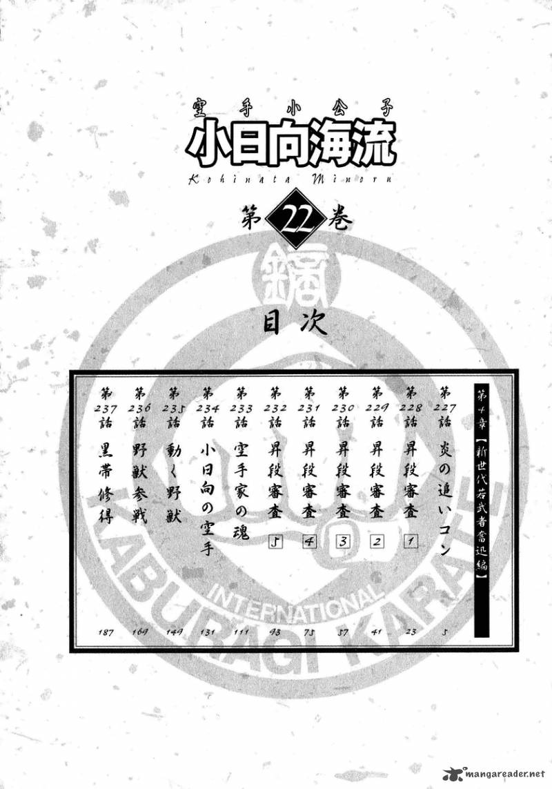 Karate Shoukoushi Kohinata Minoru 227 7