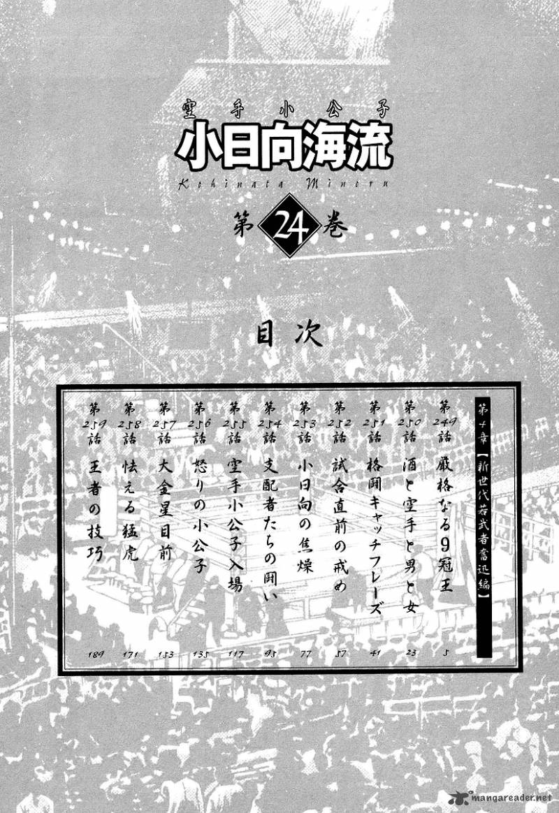 Karate Shoukoushi Kohinata Minoru 249 8