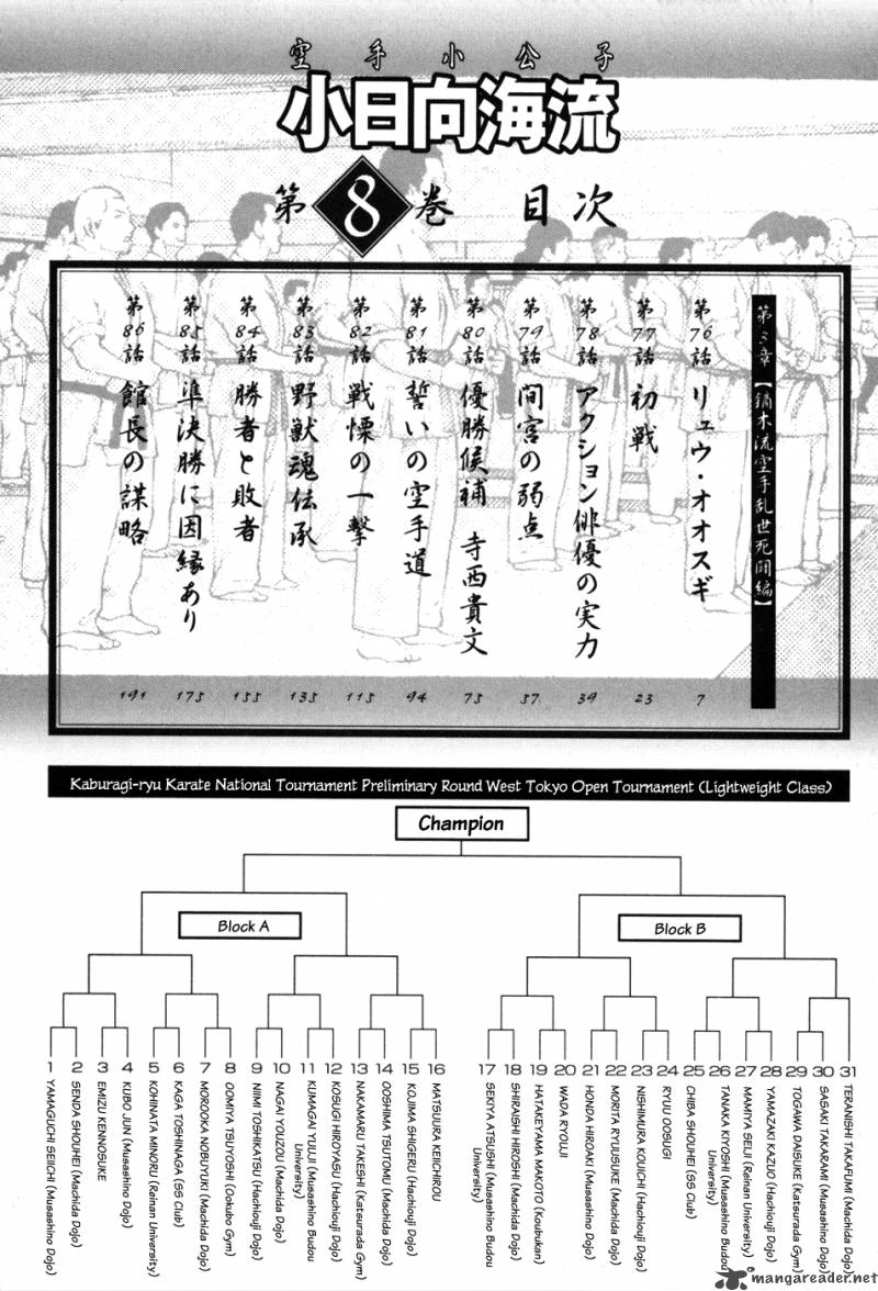 Karate Shoukoushi Kohinata Minoru 76 8