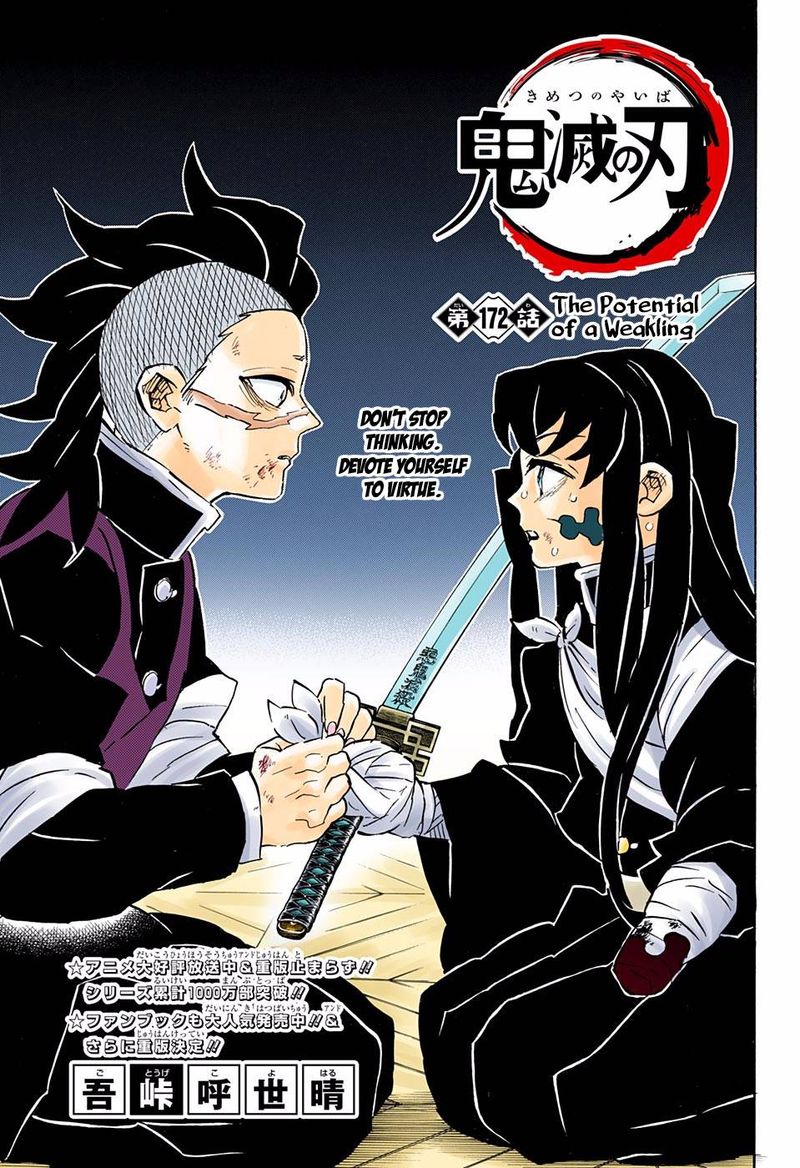 Kimetsu No Yaiba Digital Colored Comics 172 1