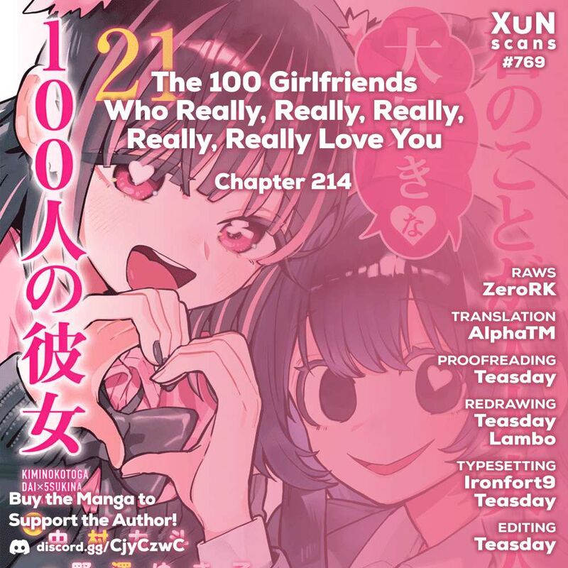 Kimi No Koto Ga Daidaidaidaidai Suki Na 100 Nin No Kanojo 214 1