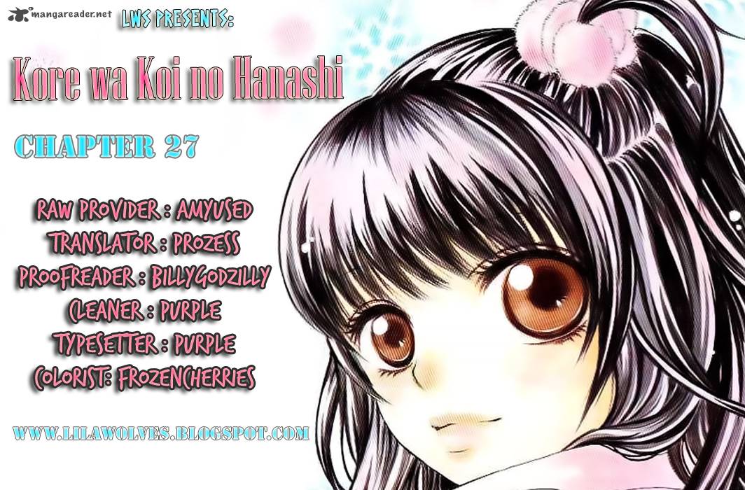 Kore Wa Koi No Hanashi 27 1