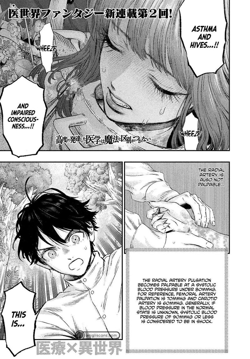 Koudou Ni Hattatsu Shita Igaku Wa Mahou To Kubetsu Ga Tsukanai 2 1