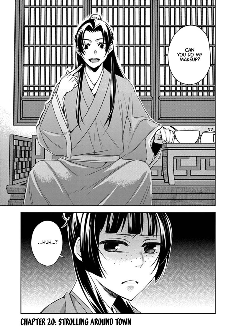 Kusuriya No Hitorigoto Maomao No Koukyuu Nazotoki Techou 20 1