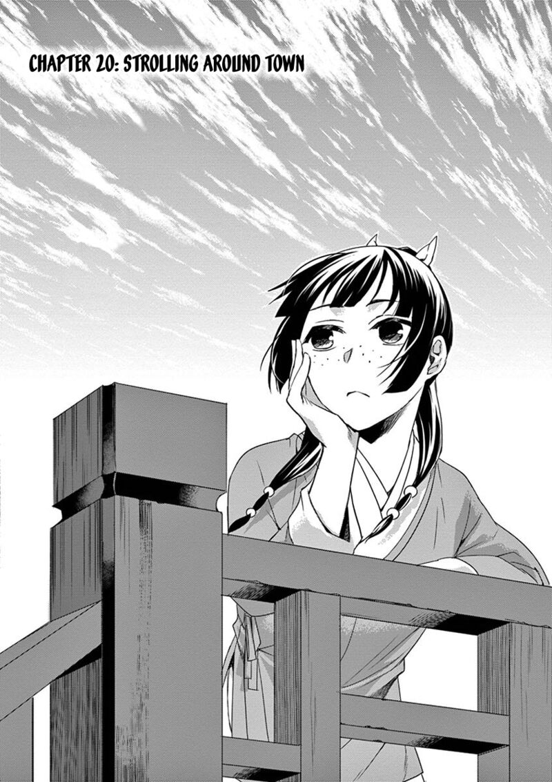 Kusuriya No Hitorigoto Maomao No Koukyuu Nazotoki Techou 20 2