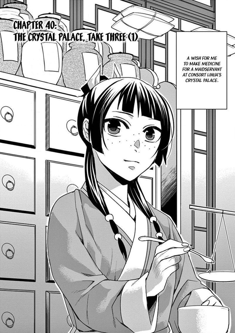 Kusuriya No Hitorigoto Maomao No Koukyuu Nazotoki Techou 40 2