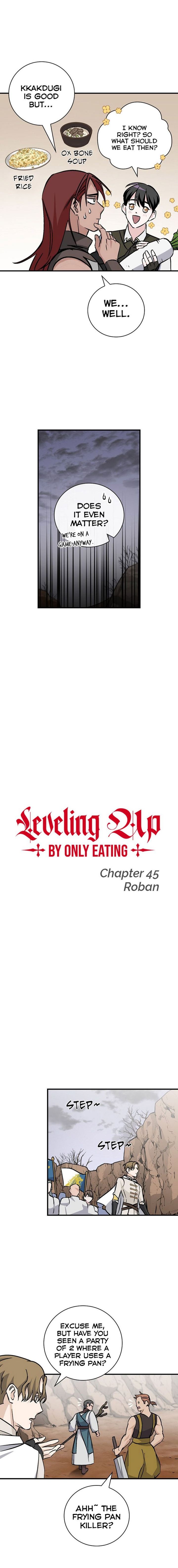 Leveling Up By Only Eating 45 3