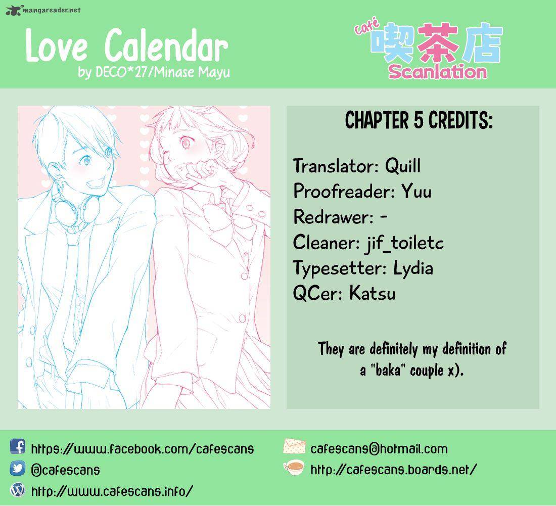 Love Calendar 5 1