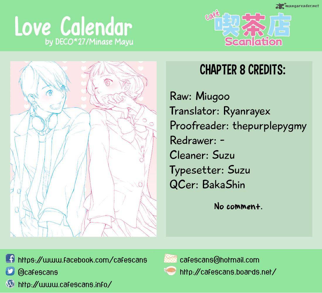 Love Calendar 8 1