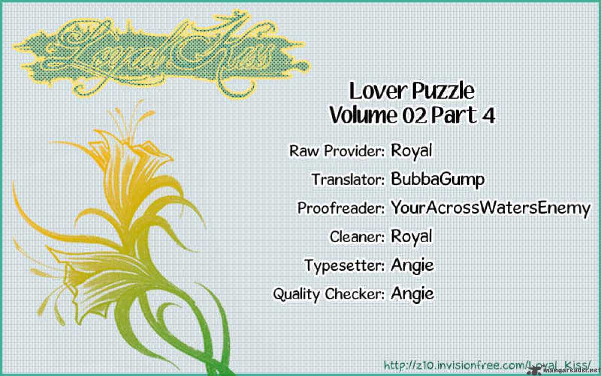 Lover Puzzle 8 3