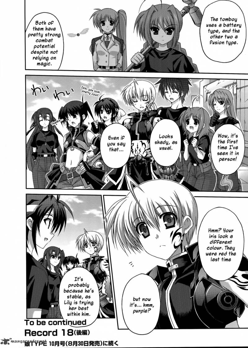 Mahou Senki Lyrical Nanoha Force 18 16