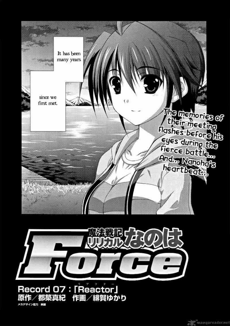 Mahou Senki Lyrical Nanoha Force 7 2