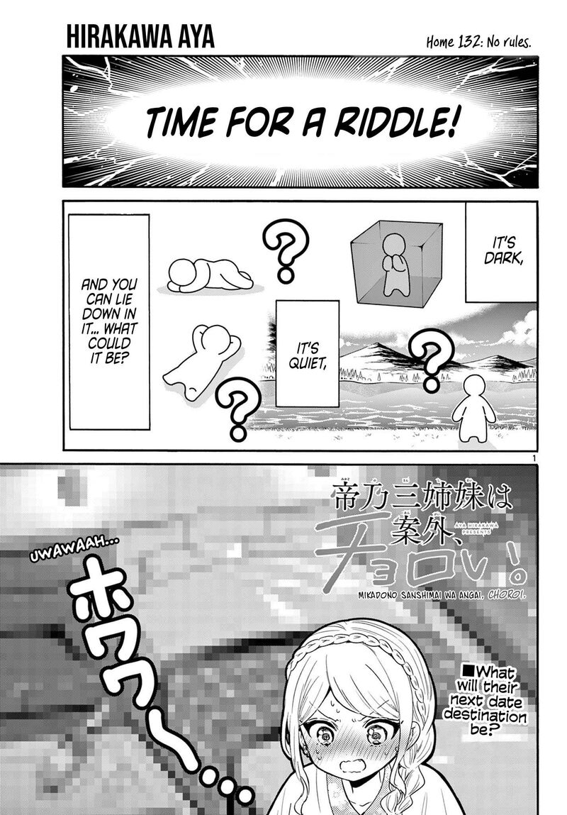 Mikadono Sanshimai Wa Angai Choroi 132 1