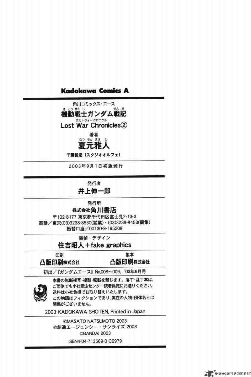 Mobile Suit Gundam Lost War Chronicles 6 51
