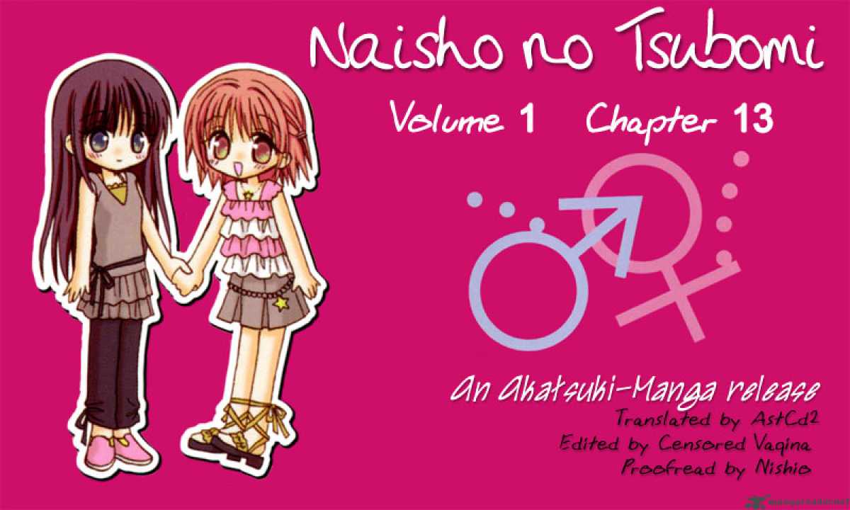 Naisho No Tsubomi 13 23