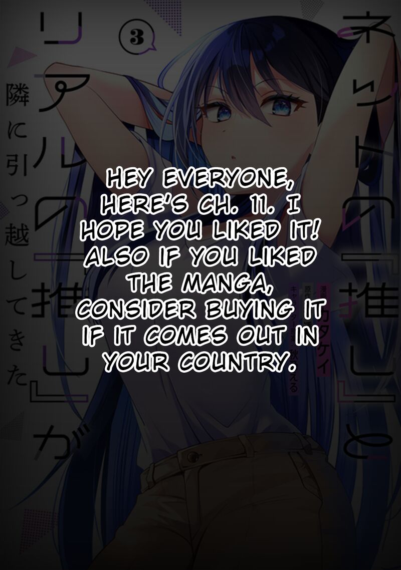 Net No Oshi To Real No Oshi Ga Tonari Ni Hikkoshite Kita 11 34