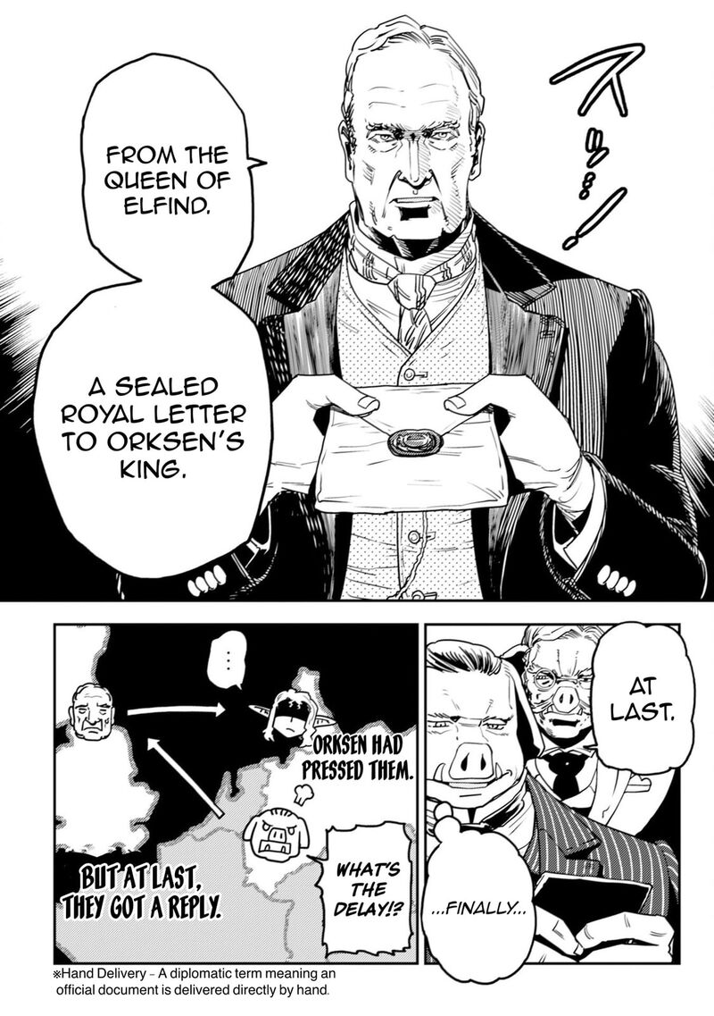 Orcsen Oukokushi Yaban Na Ooku No Kuni Wa Ikanishite Heiwa Na Elf No Kuni Wo Yakiharau Ni Itatta Ka 11 44